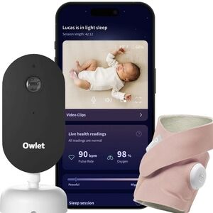Owlet Baby Monitor and Sock Set
